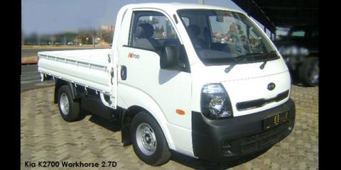 Kia K2700 2.7D workhorse dropside - Image credit: © 2024 duoporta. Generic Image shown.