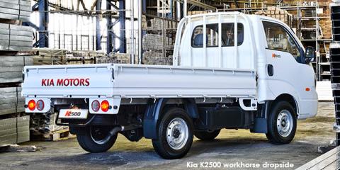 Kia K2500 2.5TD workhorse dropside - Image credit: © 2024 duoporta. Generic Image shown.