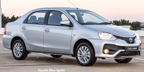 New Toyota Etios Sedan 1 5 Sprint Up To R 12 378 Discount New