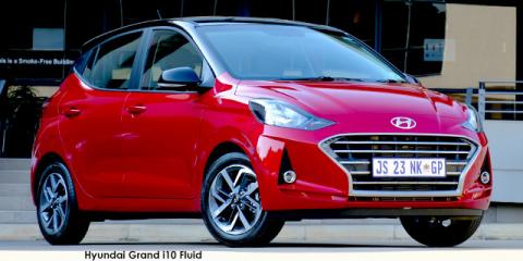 Hyundai Grand i10 1.2 Fluid auto - Image credit: © 2022 duoporta. Generic Image shown.