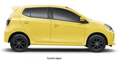 Toyota Agya 1.0 auto - Image credit: © 2022 duoporta. Generic Image shown.