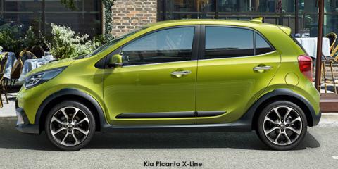 Kia Picanto 1.2 X-Line auto - Image credit: © 2022 duoporta. Generic Image shown.