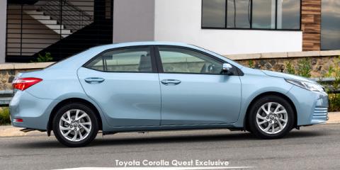 Toyota Corolla Quest 1.8 Exclusive auto - Image credit: © 2024 duoporta. Generic Image shown.