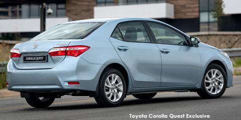 Toyota Corolla Quest 1.8 Exclusive auto - Image credit: © 2024 duoporta. Generic Image shown.