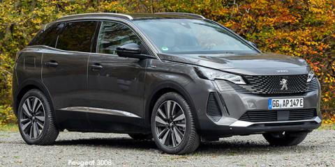 Peugeot 3008 1.6T GT - Image credit: © 2024 duoporta. Generic Image shown.