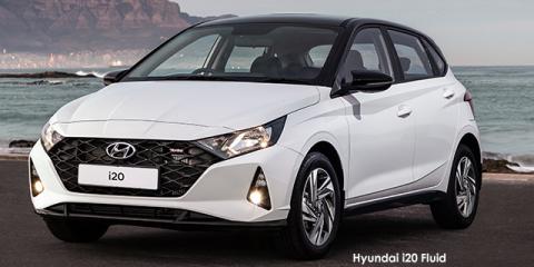 Hyundai i20 1.0T Fluid auto - Image credit: © 2022 duoporta. Generic Image shown.