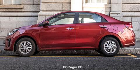 Kia Pegas 1.4 EX auto - Image credit: © 2024 duoporta. Generic Image shown.