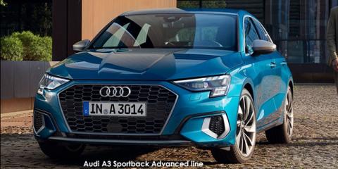 Audi A3 Sportback 35TFSI Advanced - Image credit: © 2022 duoporta. Generic Image shown.