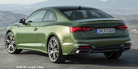 Audi A5 coupe 40TFSI S line - Image credit: © 2022 duoporta. Generic Image shown.