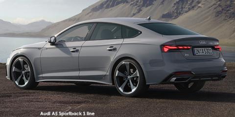 Audi A5 Sportback 40TFSI S line - Image credit: © 2022 duoporta. Generic Image shown.