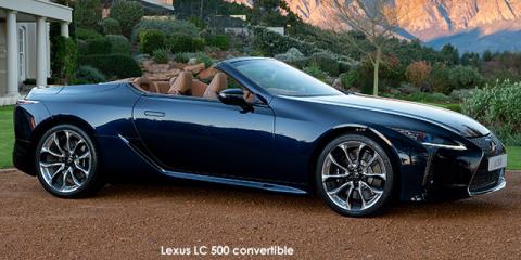 Lexus LC 500 convertible - Image credit: © 2022 duoporta. Generic Image shown.
