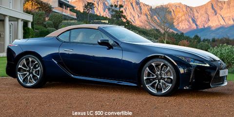 Lexus LC 500 convertible - Image credit: © 2022 duoporta. Generic Image shown.