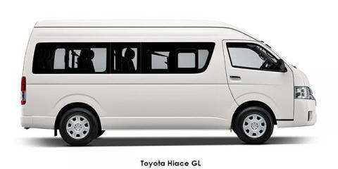 Toyota Hiace 2.5D-4D bus 14-seater GL - Image credit: © 2024 duoporta. Generic Image shown.