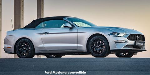 Ford Mustang 5.0 GT convertible - Image credit: © 2024 duoporta. Generic Image shown.