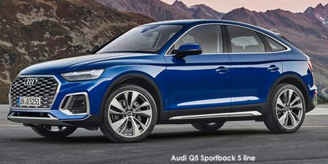 Audi Q5 Sportback 40TDI quattro S line - Image credit: © 2022 duoporta. Generic Image shown.