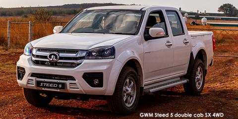 GWM Steed 5 2.0VGT double cab SX - Image credit: © 2024 duoporta. Generic Image shown.