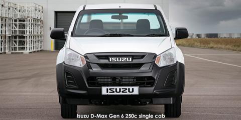 Isuzu D-Max Gen 6 250c single cab - Image credit: © 2024 duoporta. Generic Image shown.