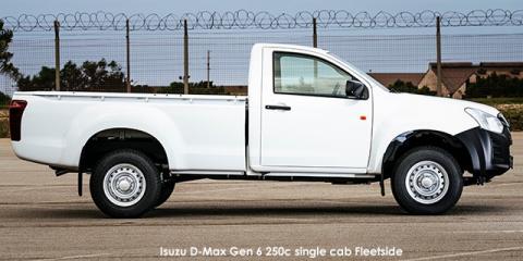 Isuzu D-Max Gen 6 250c single cab Fleetside - Image credit: © 2024 duoporta. Generic Image shown.