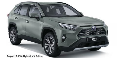 Toyota RAV4 2.5 Hybrid VX E-Four - Image credit: © 2024 duoporta. Generic Image shown.