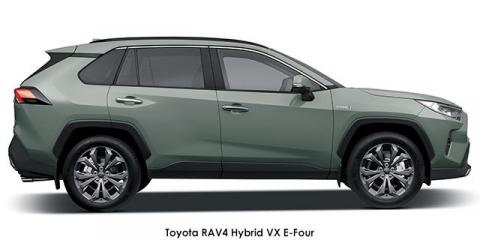 Toyota RAV4 2.5 Hybrid VX E-Four - Image credit: © 2024 duoporta. Generic Image shown.