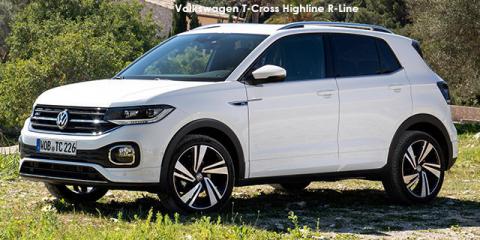 Volkswagen T-Cross 1.0TSI 85kW Highline - Image credit: © 2024 duoporta. Generic Image shown.