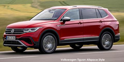 Volkswagen Tiguan Allspace 2.0TSI 132kW 4Motion Style - Image credit: © 2024 duoporta. Generic Image shown.