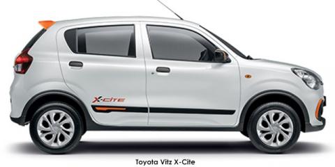 Toyota Vitz 1.0 X-Cite - Image credit: © 2024 duoporta. Generic Image shown.