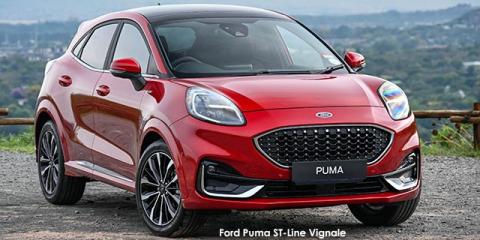 Ford Puma 1.0T ST-Line Vignale - Image credit: © 2025 duoporta. Generic Image shown.