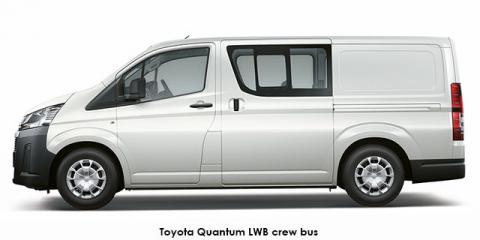 Toyota Quantum 2.8 LWB crew cab - Image credit: © 2024 duoporta. Generic Image shown.