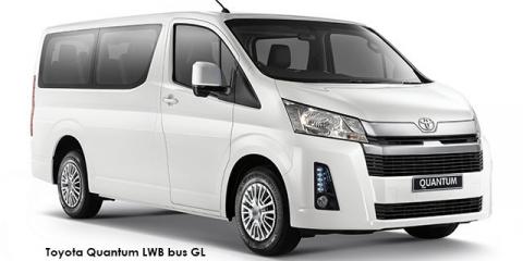 Toyota Quantum 2.8 LWB bus 11-seater GL - Image credit: © 2024 duoporta. Generic Image shown.