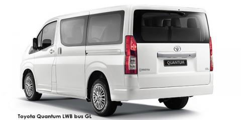 Toyota Quantum 2.8 LWB bus 11-seater GL - Image credit: © 2024 duoporta. Generic Image shown.