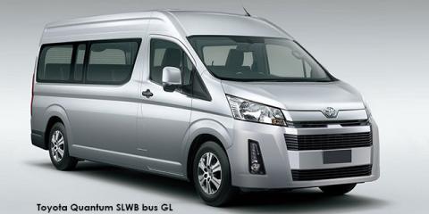 Toyota Quantum 2.8 SLWB bus 14-seater GL manual - Image credit: © 2024 duoporta. Generic Image shown.