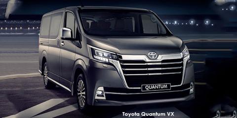 Toyota Quantum 2.8 LWB bus 6-seater VX Premium - Image credit: © 2024 duoporta. Generic Image shown.