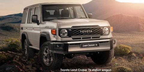 Toyota Land Cruiser 76 2.8GD-6 station wagon LX - Image credit: © 2024 duoporta. Generic Image shown.