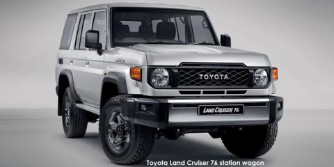 Toyota Land Cruiser 76 2.8GD-6 station wagon LX - Image credit: © 2024 duoporta. Generic Image shown.