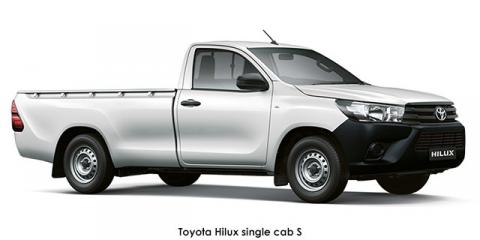 Toyota Hilux 2.0 single cab S - Image credit: © 2024 duoporta. Generic Image shown.
