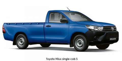 Toyota Hilux 2.0 single cab S - Image credit: © 2024 duoporta. Generic Image shown.