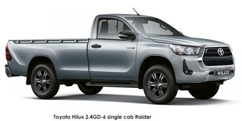 Toyota Hilux 2.4GD-6 single cab Raider manual - Image credit: © 2024 duoporta. Generic Image shown.