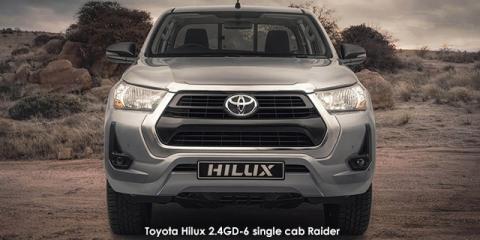 Toyota Hilux 2.4GD-6 single cab Raider auto - Image credit: © 2024 duoporta. Generic Image shown.