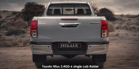 Toyota Hilux 2.4GD-6 single cab 4x4 Raider manual - Image credit: © 2024 duoporta. Generic Image shown.