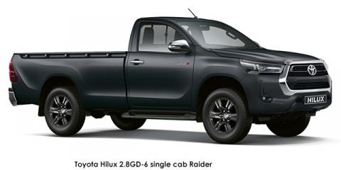 Toyota Hilux 2.8GD-6 single cab 4x4 Raider auto - Image credit: © 2024 duoporta. Generic Image shown.