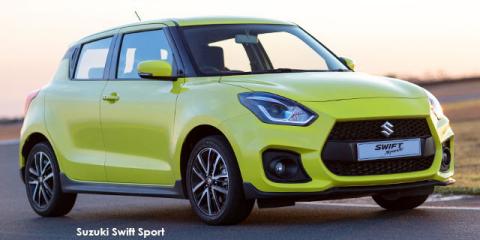 Suzuki Swift 1.4T Sport auto - Image credit: © 2024 duoporta. Generic Image shown.