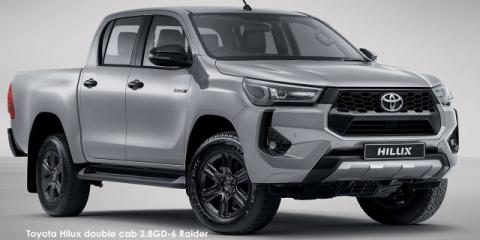 Toyota Hilux 2.4GD-6 double cab Raider manual - Image credit: © 2024 duoporta. Generic Image shown.