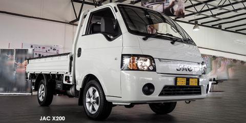 JAC X200 2.8TDi 68kW 1.5-ton single cab dropside - Image credit: © 2024 duoporta. Generic Image shown.