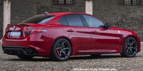 Alfa Romeo Giulia Quadrifoglio - Image credit: © 2025 duoporta. Generic Image shown.