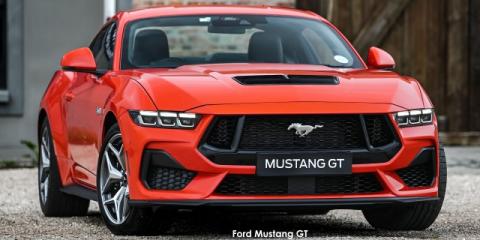 Ford Mustang 5.0 GT fastback - Image credit: © 2025 duoporta. Generic Image shown.