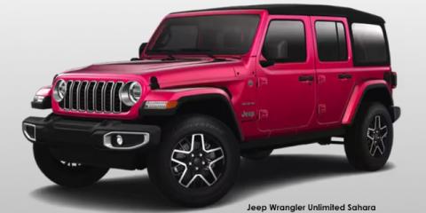 Jeep Wrangler Unlimited 2.0T Sahara - Image credit: © 2024 duoporta. Generic Image shown.