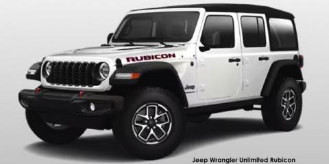 Jeep Wrangler Unlimited 2.0T Rubicon - Image credit: © 2024 duoporta. Generic Image shown.