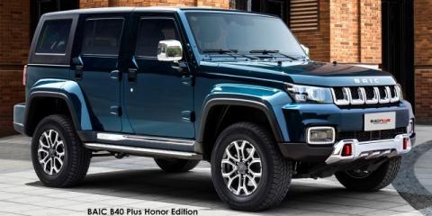 BAIC B40 Plus 2.0T Honor Edition - Image credit: © 2025 duoporta. Generic Image shown.