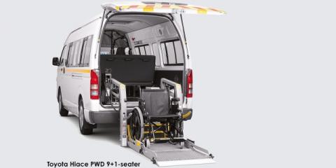 Toyota Hiace 2.7 PWD 9+1-seater - Image credit: © 2025 duoporta. Generic Image shown.